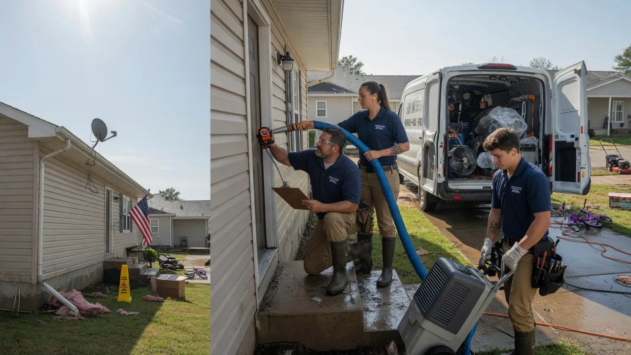 Ceiling Water Damage Restoration in Hopewell, NJ near me